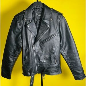 Reclaimed Vintage ASOS Leather Biker Jacket